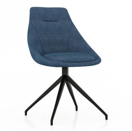 Doris Accent Chair in Blue
